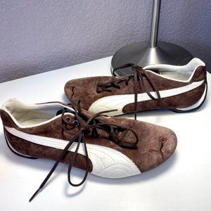 🔥Rare🔥Chocolate Suede Puma Speedcat Sneakers